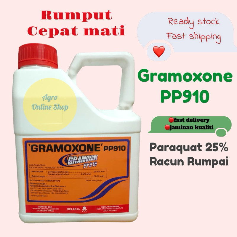 Racun sentuh 25% (4L)Rumput Lalang Rumpai Sambau/KOPI O/CEPAT MATI ...