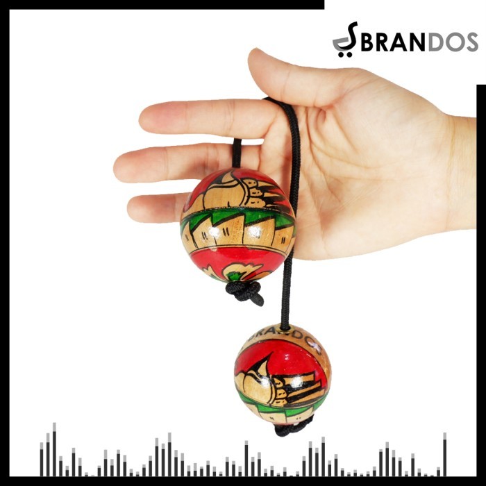 Maracas Patica Original Kosika Kashaka Wooden Shaker BRANDOS MK-40 ...