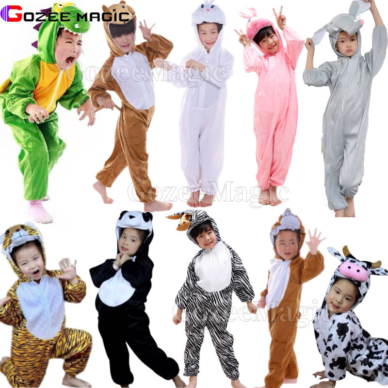 Animals Cosplay Costume Tiger Dragon Panda Rabbit Cow Elephant Fox Lion ...