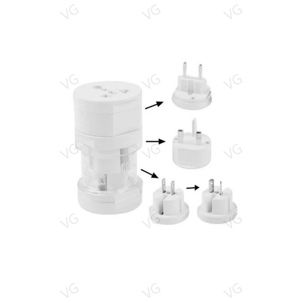 [100% Original] KX Small design Travel Adapter International Adaptor ...