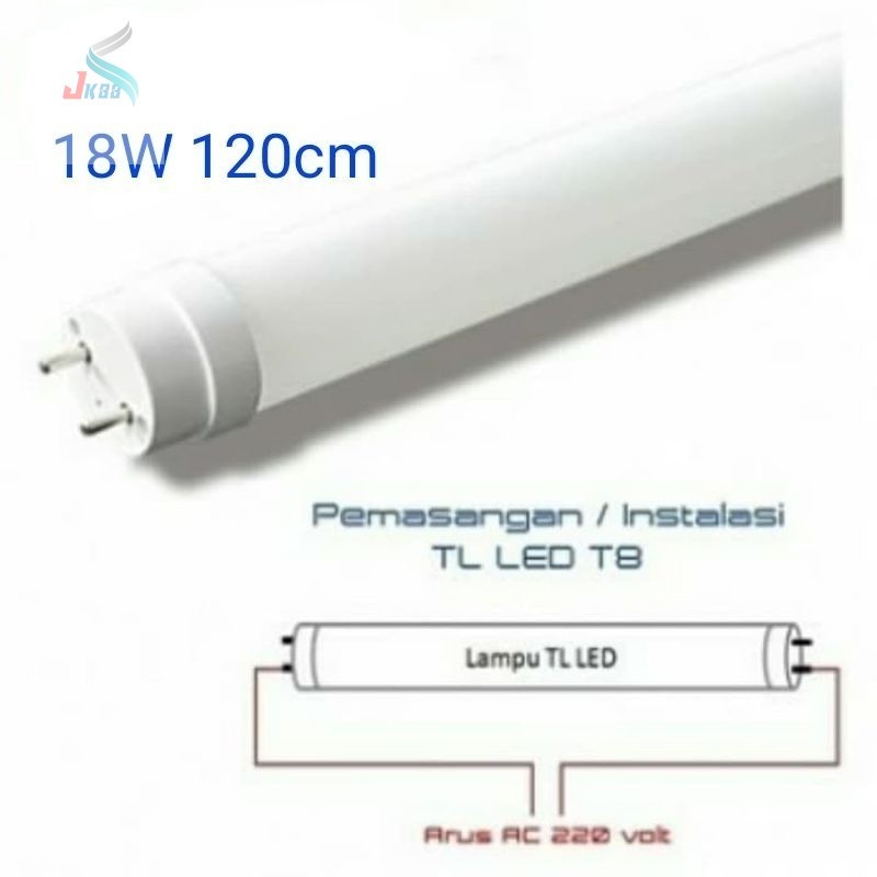 TL LED / NEON LED TUBE / T8 TL Lamp 12W / 24W Length 60cm, 120cm BRIGHT ...