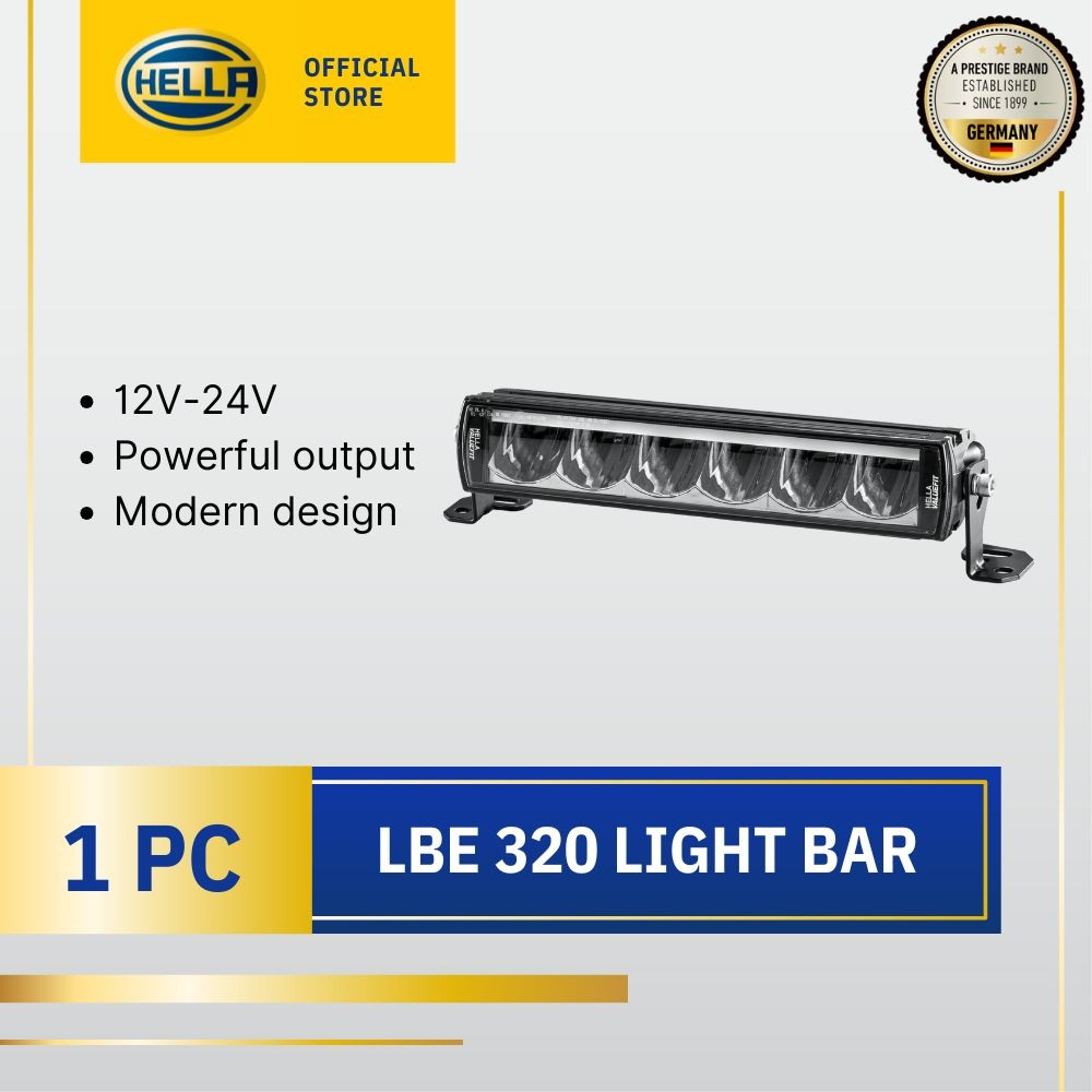 HELLA LED Lightbar | 6000 Lumen | Slim Design | ECE Zugelassen | Für Offroad & Auto