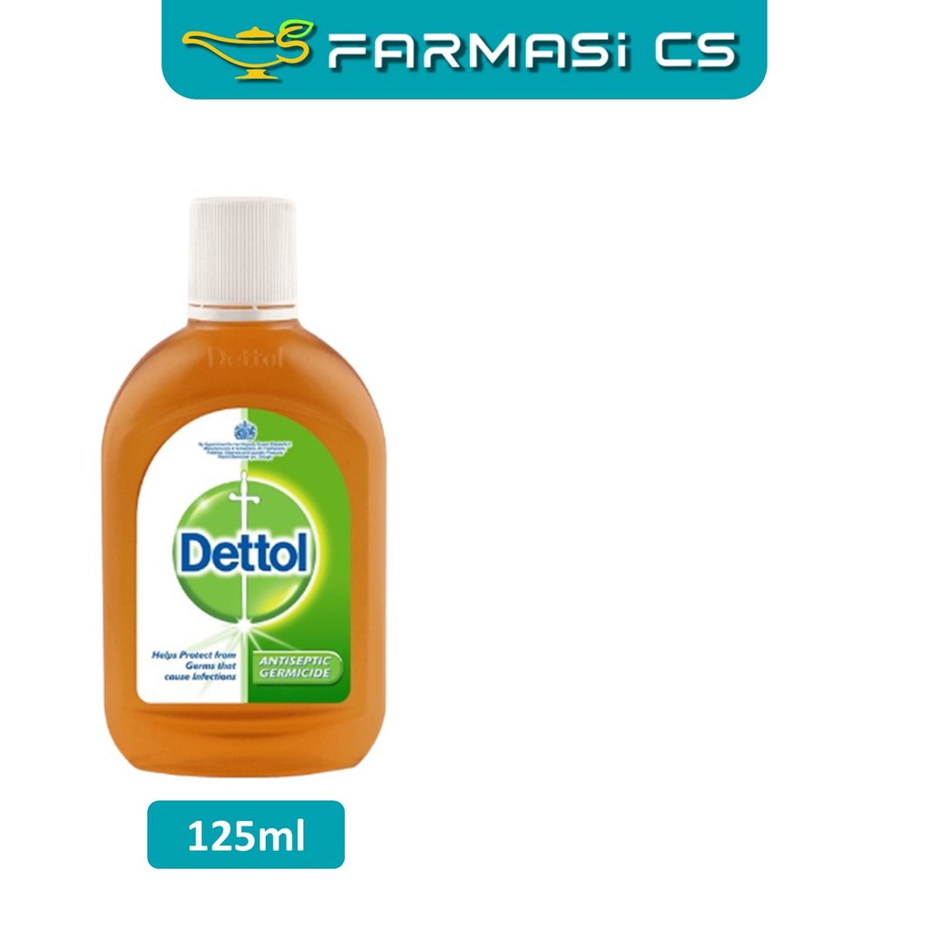 Dettol Anti-bacterial Disinfectant Liquid 125ml EXP:05/2028 ...