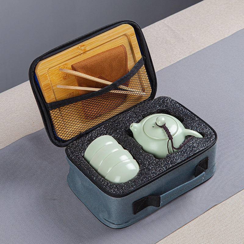 Ceramic Kung Fu Travel Tea Set Characteristic Souvenir Business Gift ...