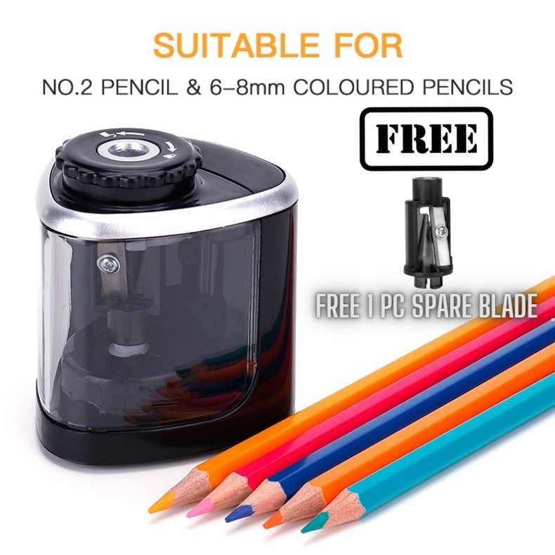 Electric Pencil Sharpener Automatic Pencil Sharpeners Home Officeg ...