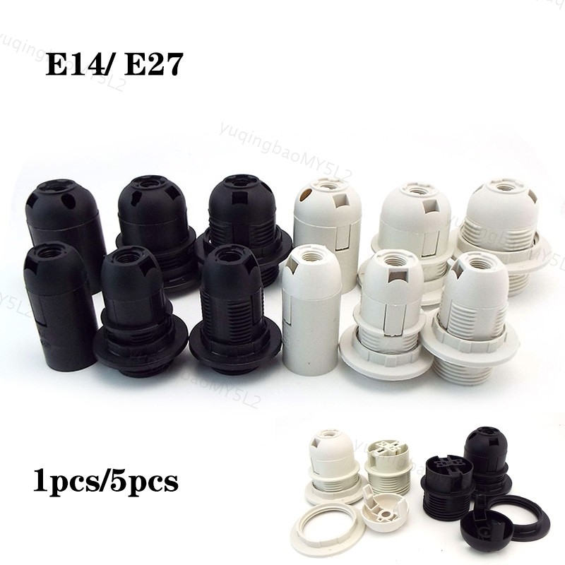 E27 E14 AC power socket led Light Bulb Lamp base Converter for cap head ...