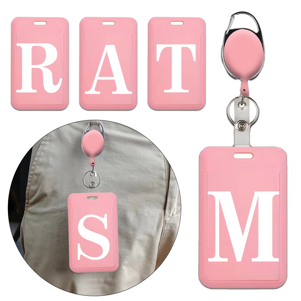 Employee Id Card Holder Name Tag Pvc Case Reporter Police Office ...