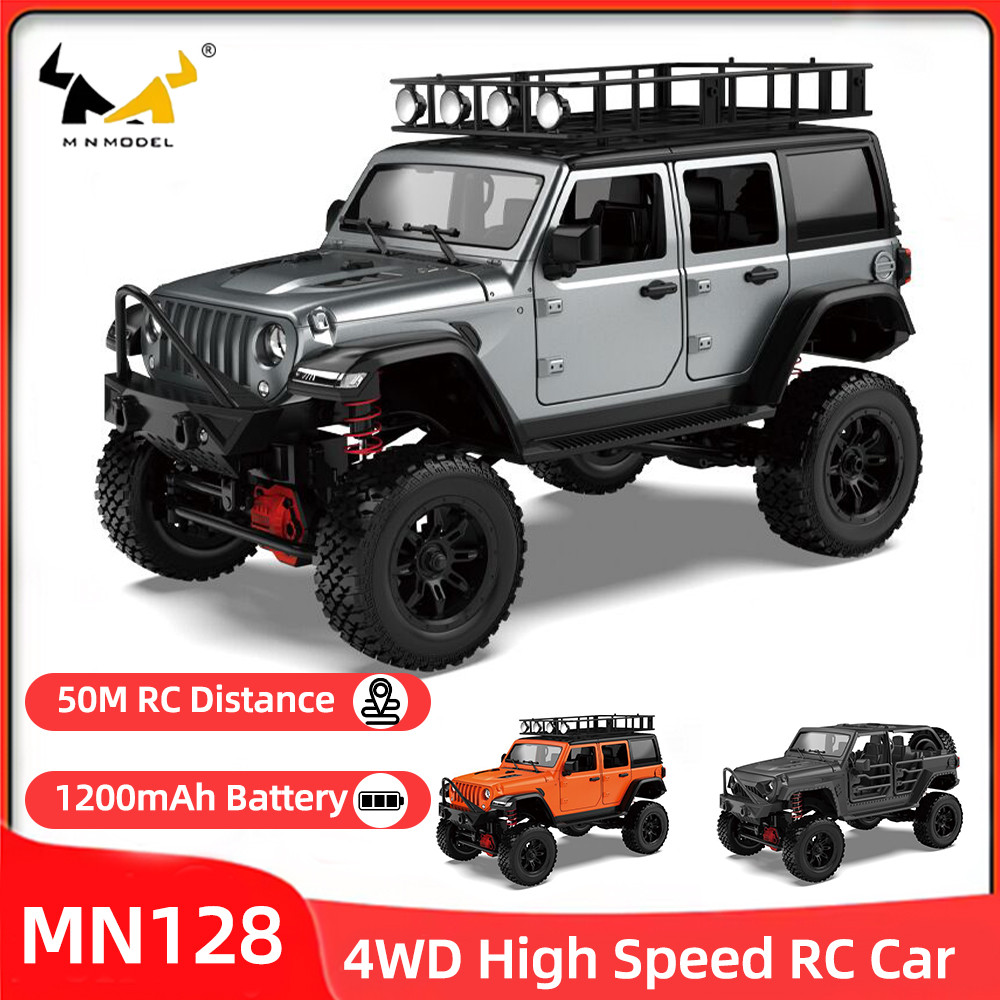 MN MODEL RC Pickup Car MN128 1/12 Climbing Off-road Vehicle 2.4G 4WD ...