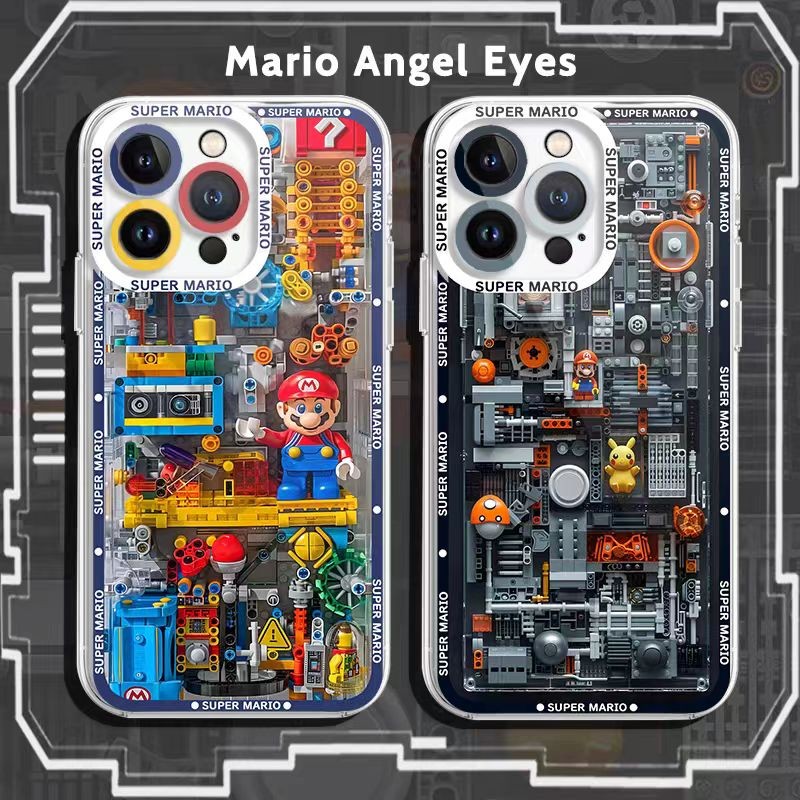 Super Mario Bros Case For Samsung Galaxy S25 S24 S23 S22 S21 S20 Plus