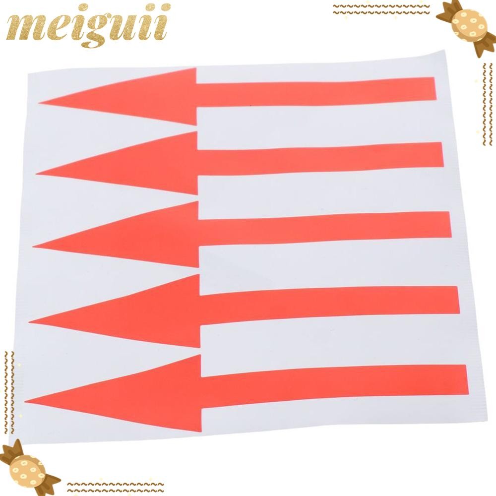 MEIGUII Direction Indicator Label, PVC Adhesive 6 Inch Long Arrow ...