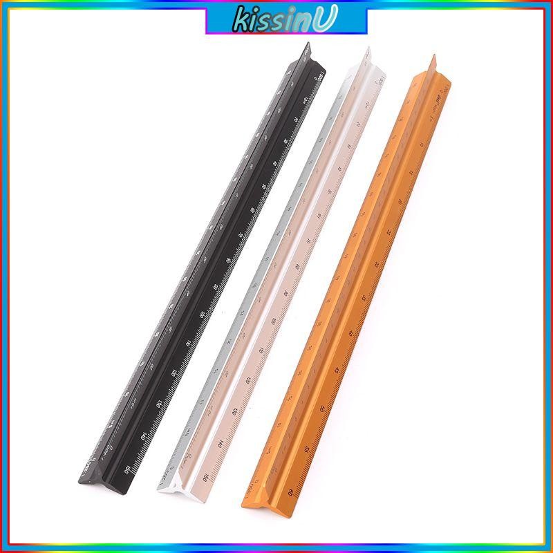 kiss Straight Ruler Students Stationery Simple Triangular Rulers Kids ...