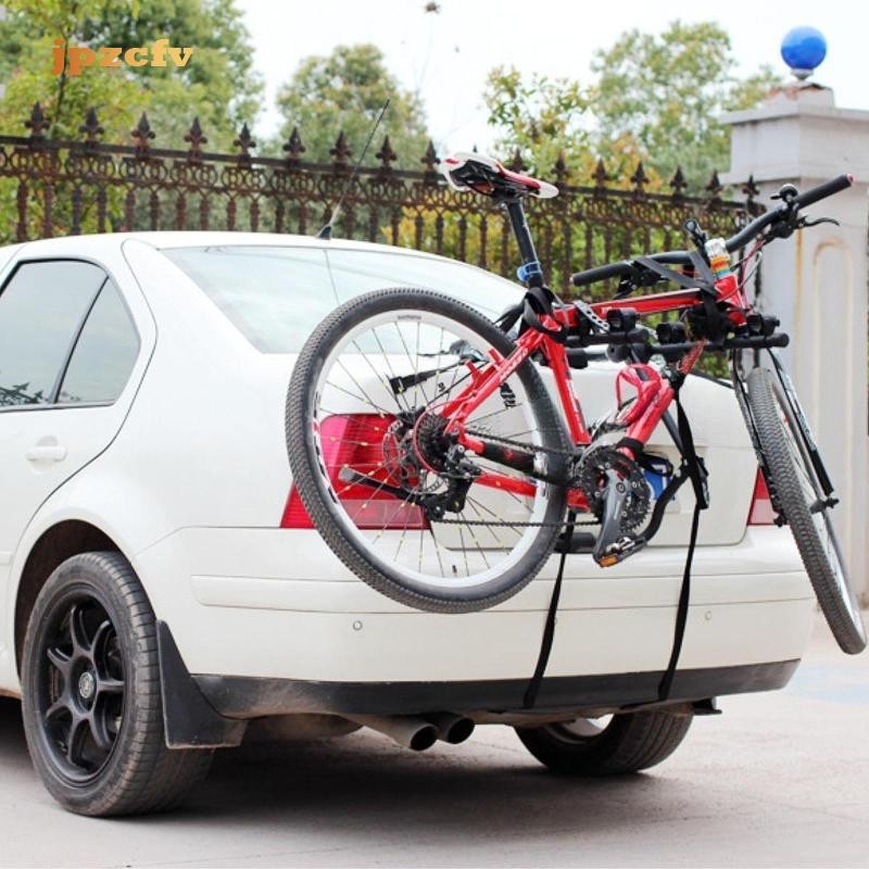 [jpzcfv] Generic Car Rear Rack Bike Carrier Accessory Secure Foldable ...