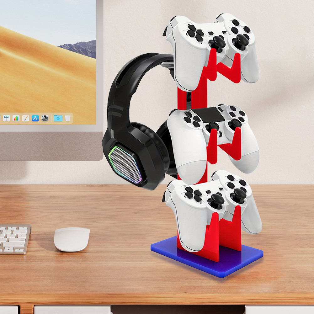 Gamepad Rack Stand Stable Controller Holder Headset Stand Removable ...
