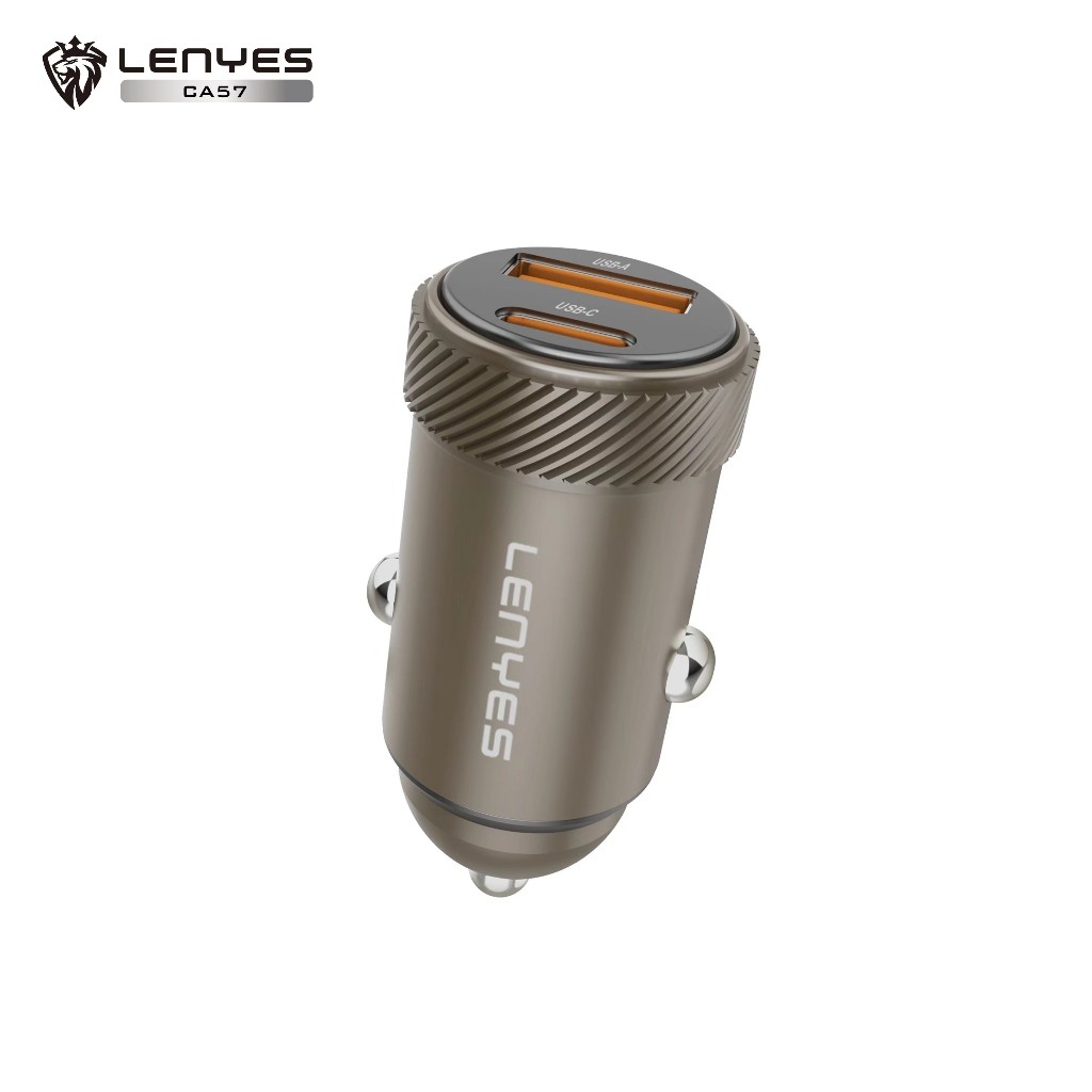 Lenyes CA57 PD30W Mini Car Charger Fast Charging QC3.0 Dual Port Type C ...