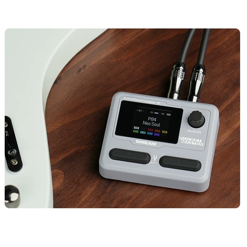 ギター Sonicake Pocket Master Grey SONICAKE ( ソニケーキ ) Pocket Master グレー 送料無料