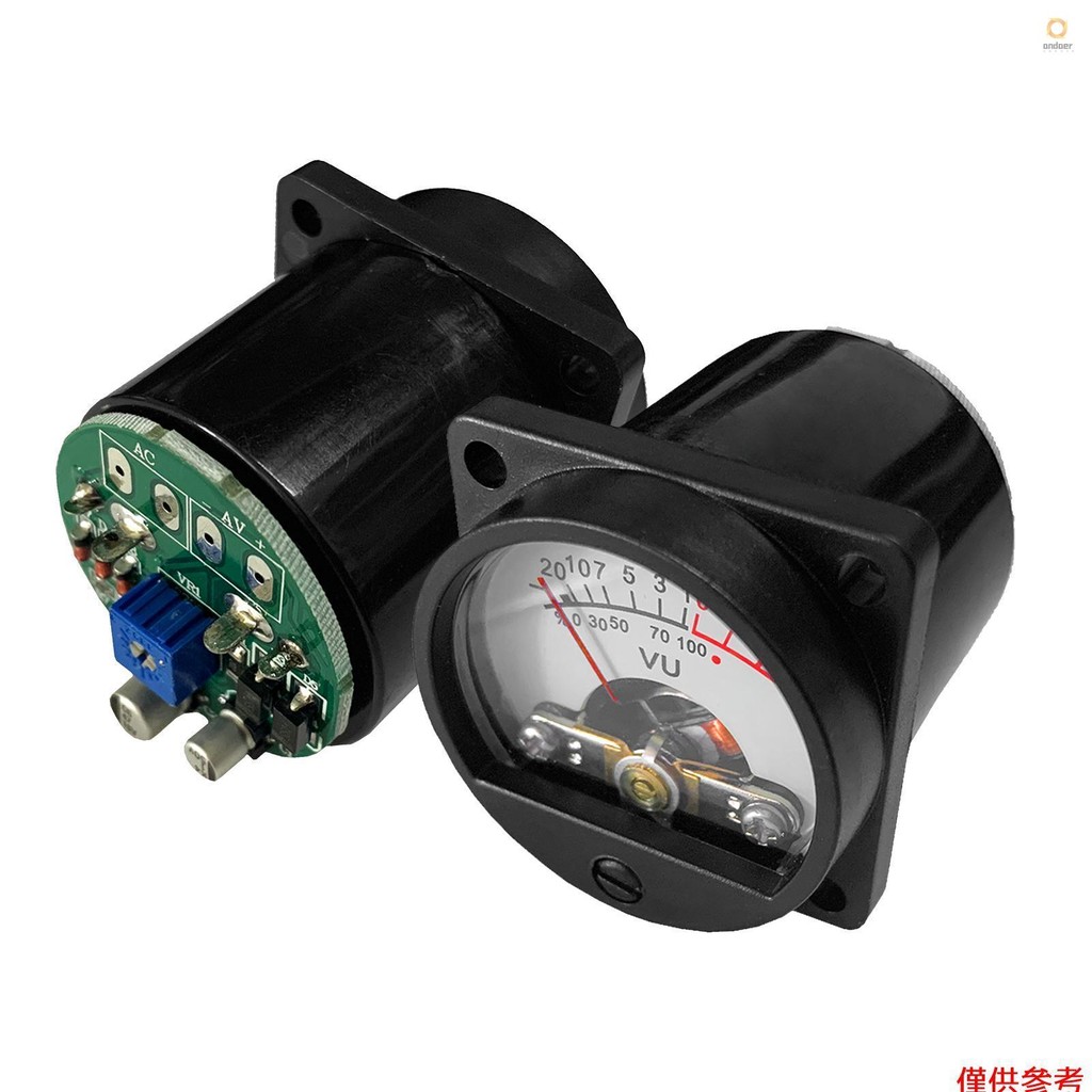 2x Pcs Vu Meter Warm Back, Vu Meter Per Registrazione Stereo Vu - 7