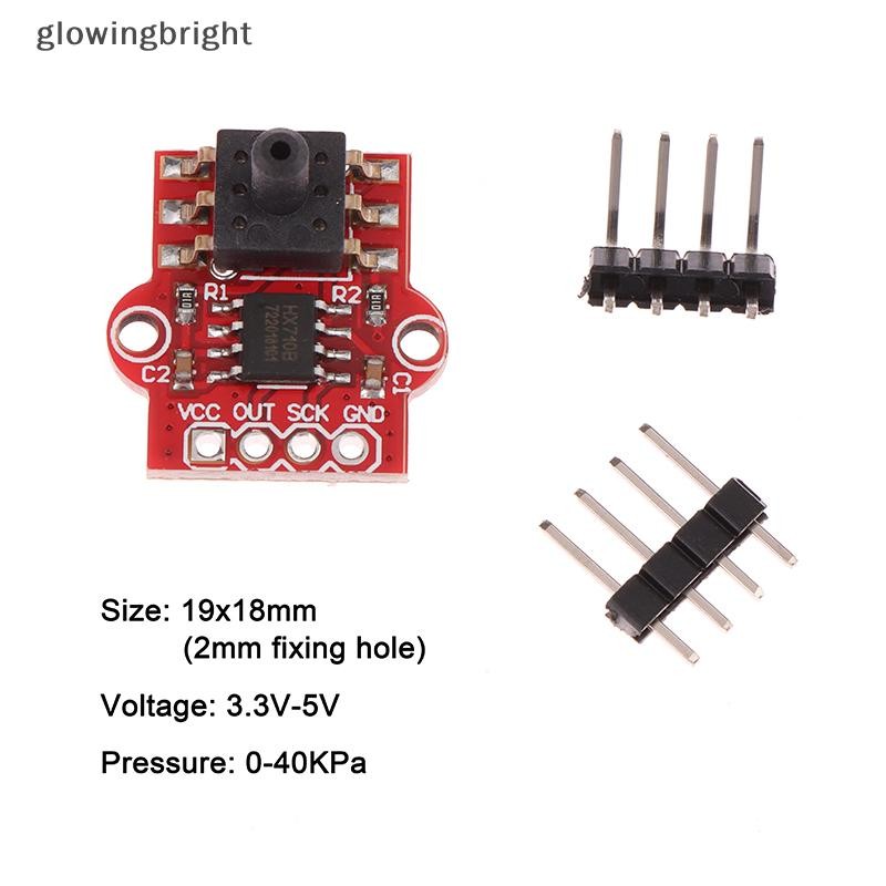 [glowingbright] DC 3.3V 5V 0-40KPa Pressure Sensor Module Connect 2.5MM ...