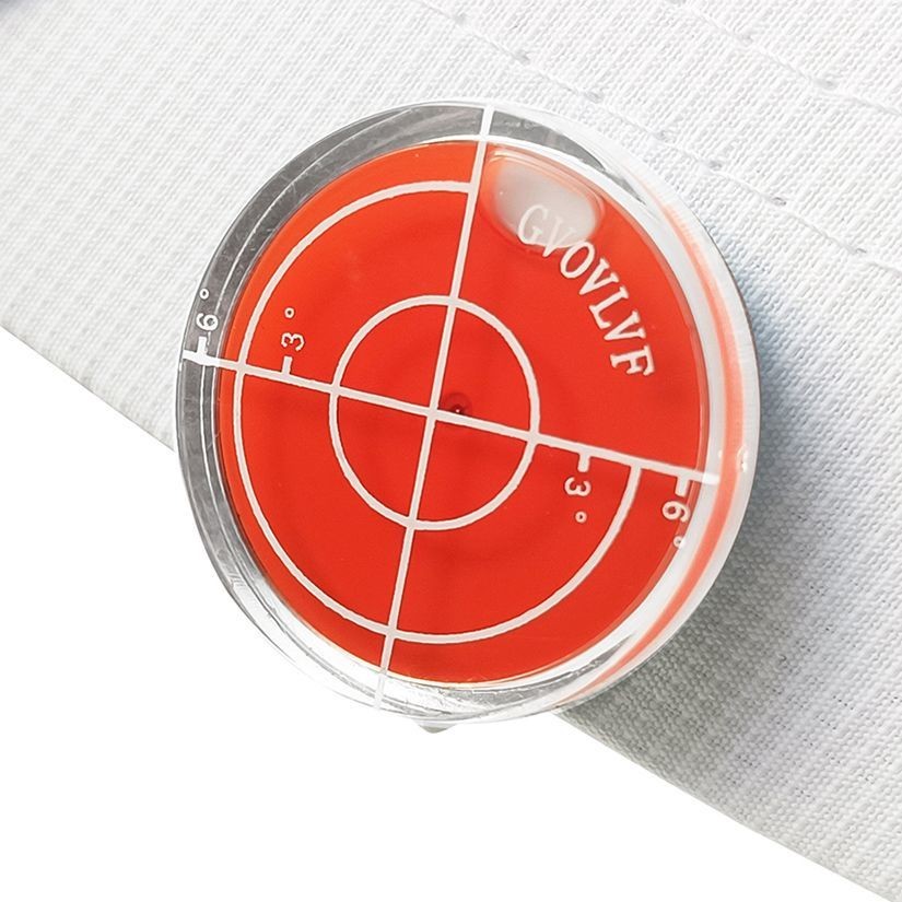 Golf Level Cap Clip Ball mark mark mark with Level Function Measurement ...