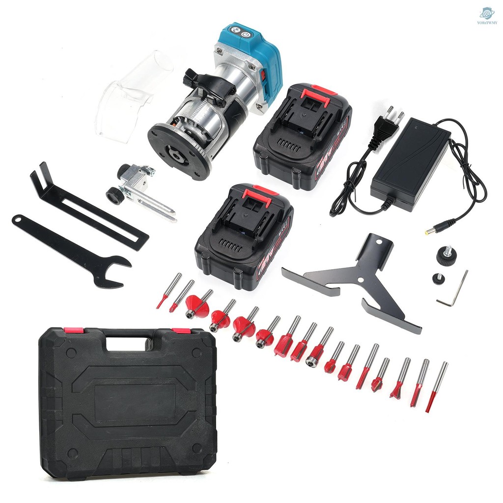 Wood Router Compact Wood Palm Router 6 Speeds Router Tool Wood Trimmer ...