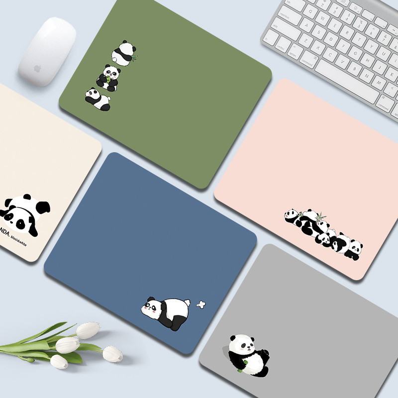 Cartoon Cartoon Panda Mouse Pad Creative Simple Male Female Office Home ...