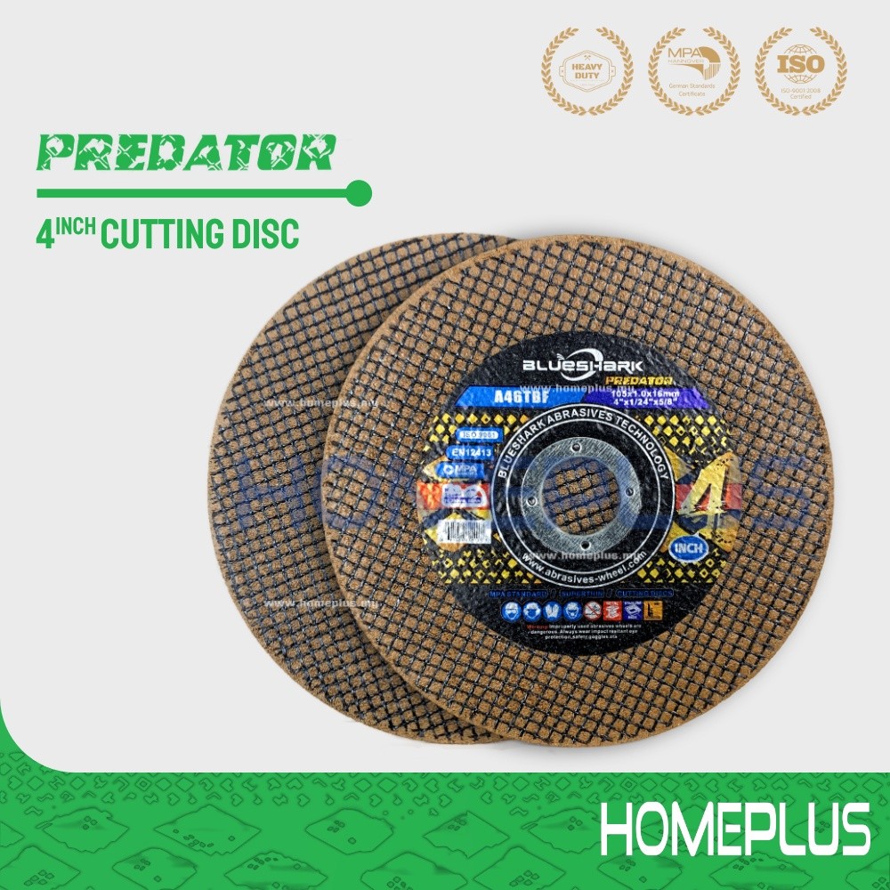 4 inch Steel Yellow Cutting Disc 105 x 1.0 x 16mm Angle Grinder Inox ...