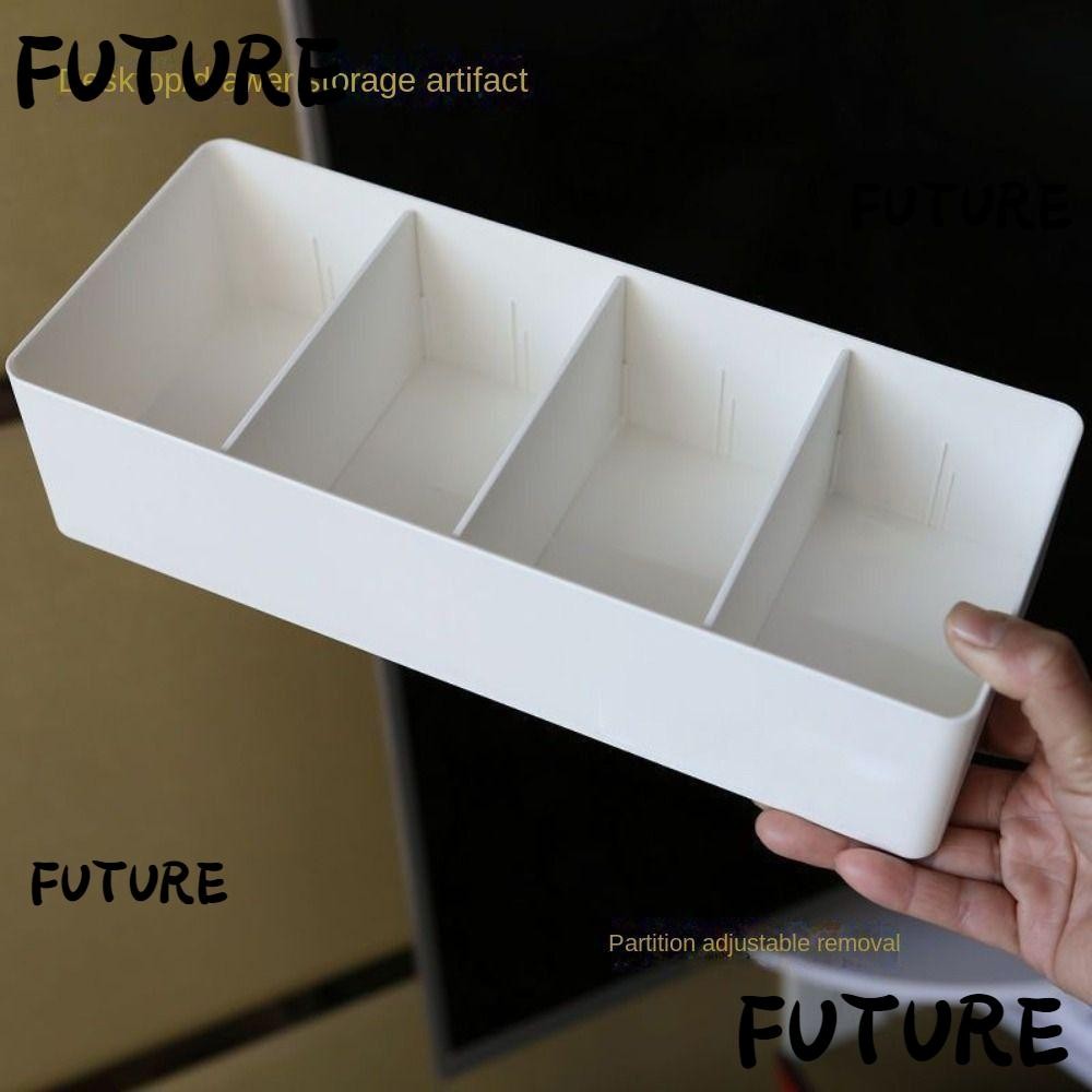 HL-FUTU Cosmetic Storage Basket, Multipurpose Removable Partitions ...