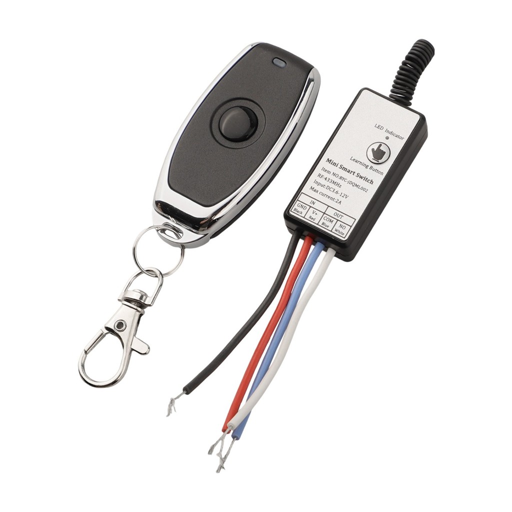 ⭐wholesale⭐DC 5V-12V Relay Remote Control Switch Learning Button ...