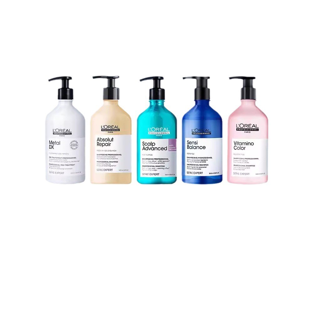 Syampu Salon Rambut Profesional L'Oreal pro 500ml Membersihkan Kulit ...