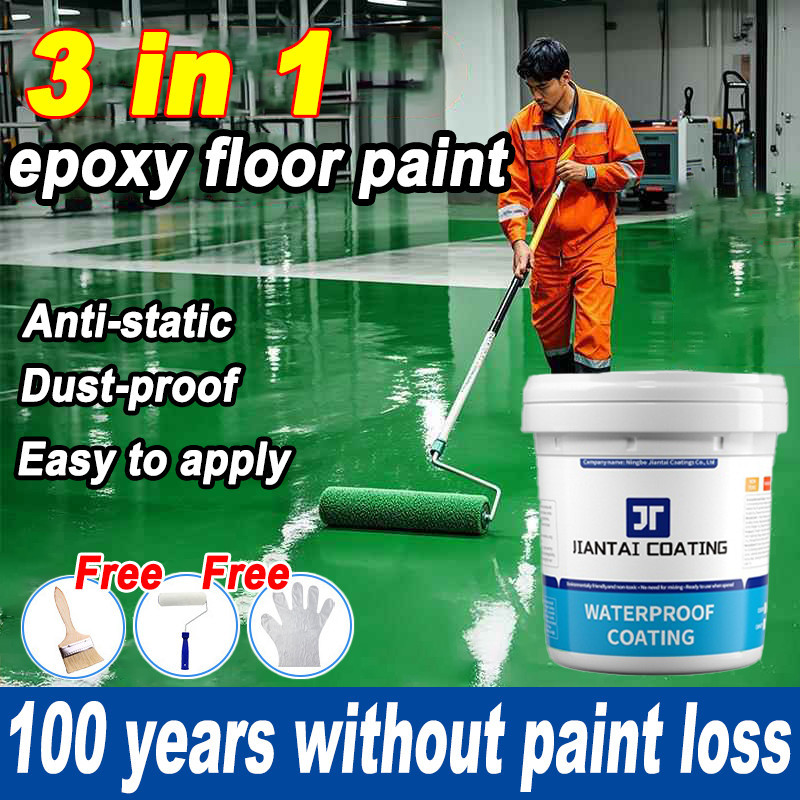 epoxy floor paint cat lantai simen Suitable For Warehouse,Workshop ...