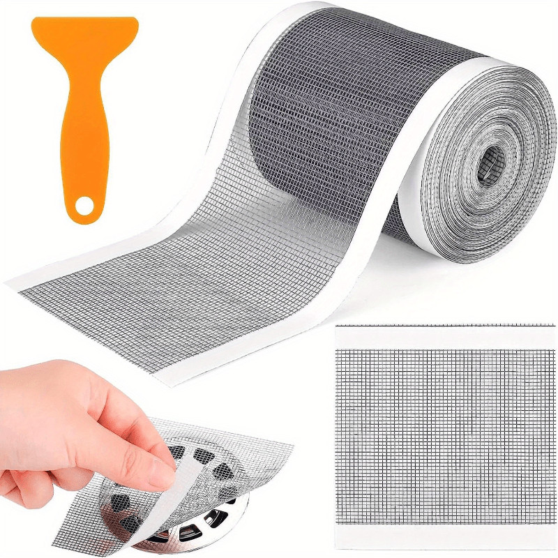 Disposable Filter Screen Sewer Drain Sticker Anti Clogging Toilet ...