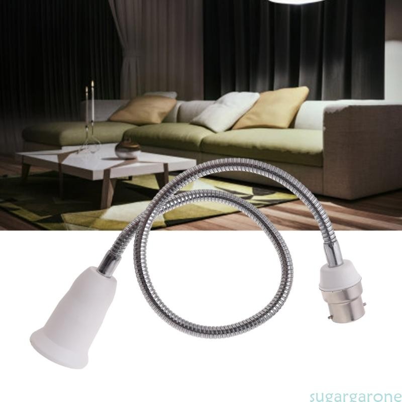 Sugar B22 to E27 Extension Socket Extender Adapter Flexible Extension ...