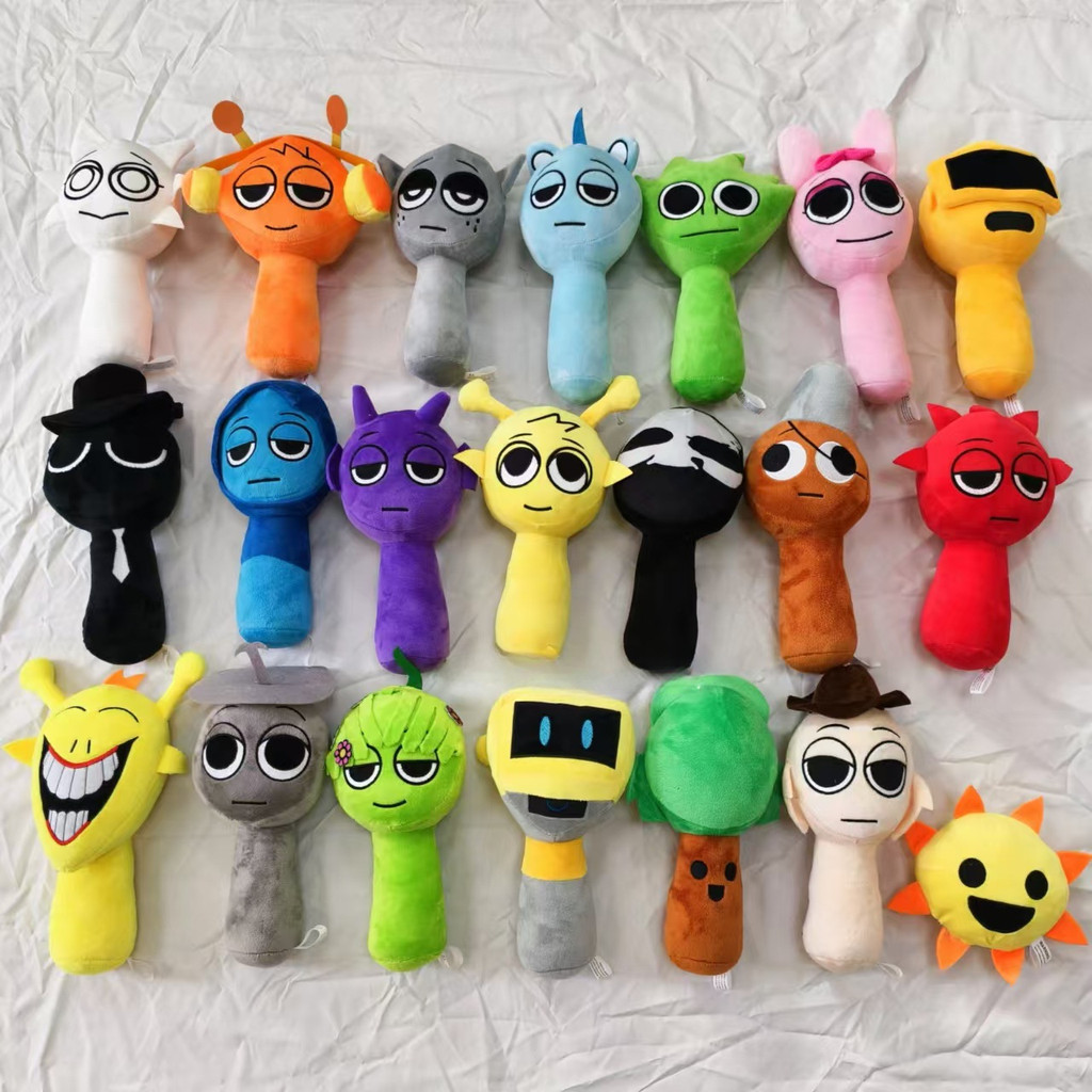 Sprunki Plush Incredibox Sprunki Toys Stuffed for Fans Friends Birthday ...