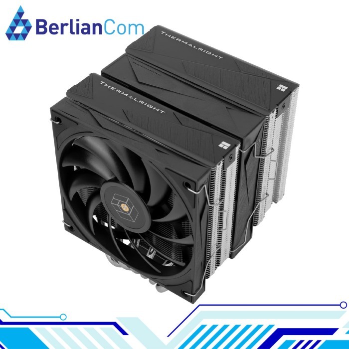 Dissipatore CPU Thermalright Royal Knight 120 SE - Doppia Torre, 6 Tubi Di Calore, 2 Ventole PWM, Compatibile Intel E AMD