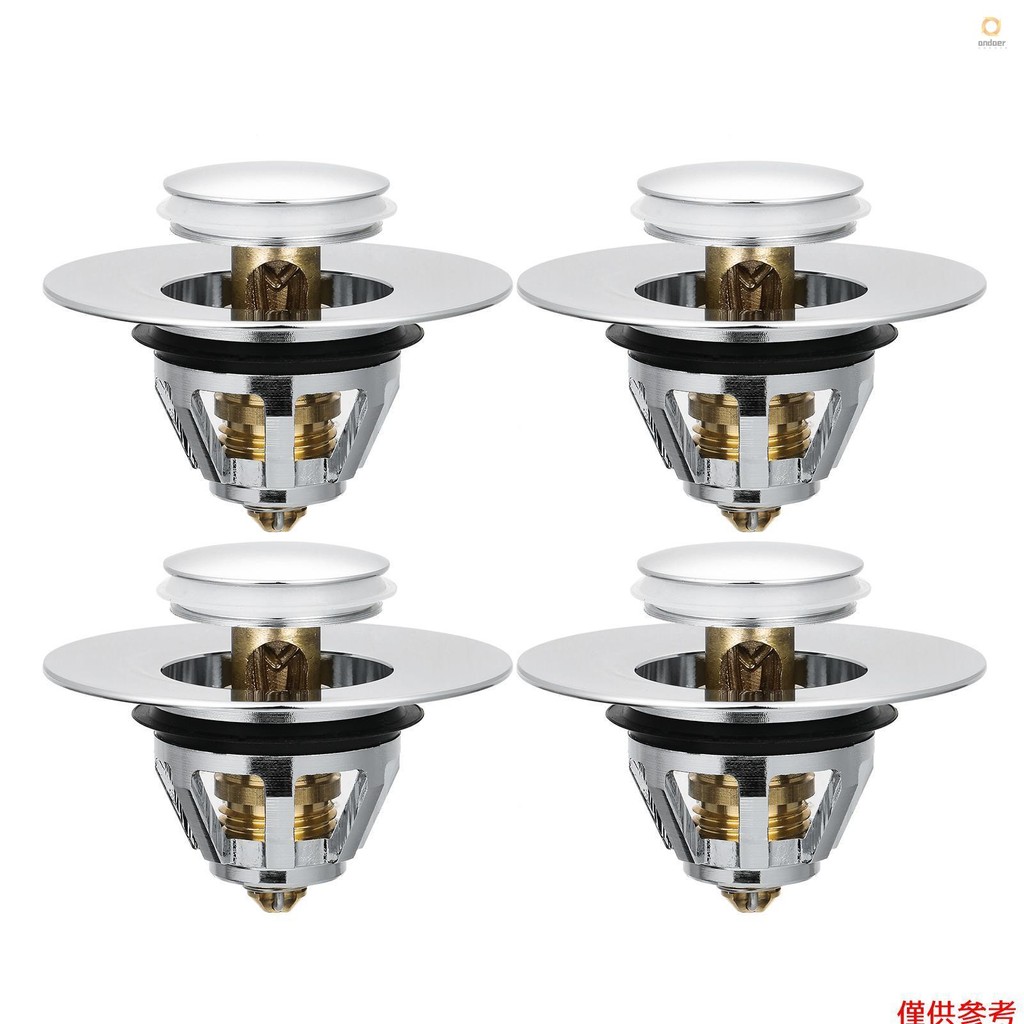 Stainless Steel Pop-Up Drain Filter Universal Push-Type Bounce Core ...