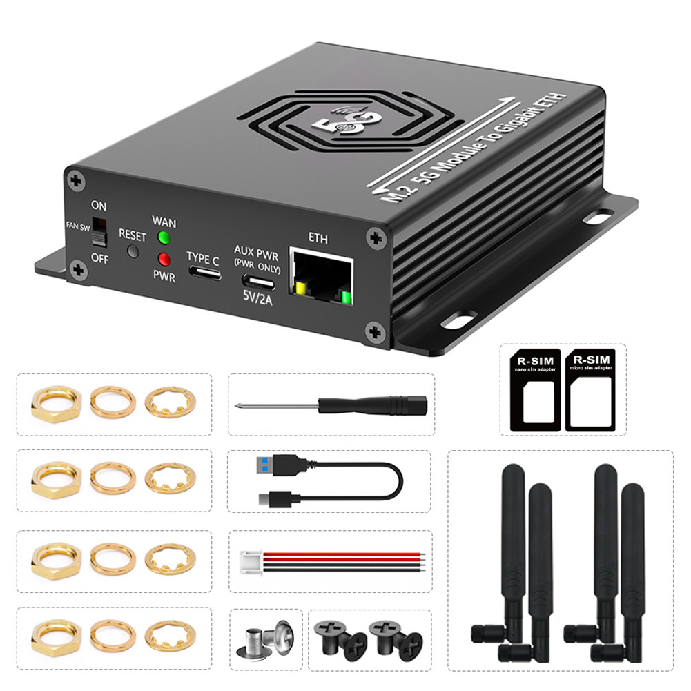 M.2 B Key NGFF to USB 3.0 Adapter Wireless Card Converter Riser Antenna ...
