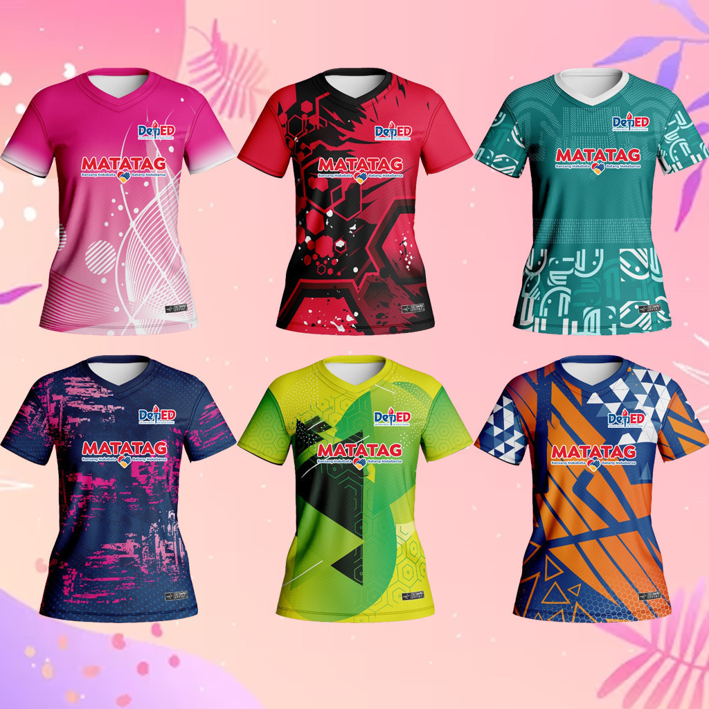 2024 New Matatag T Shirt Color Variant Full Print Unisex Uniform ...