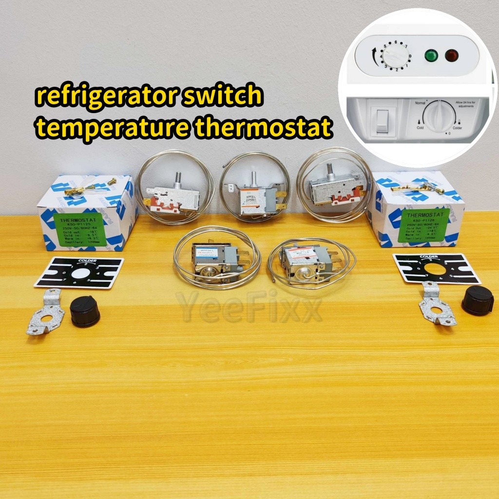 YeeFixx refrigerator switch temperature thermostat controller control ...
