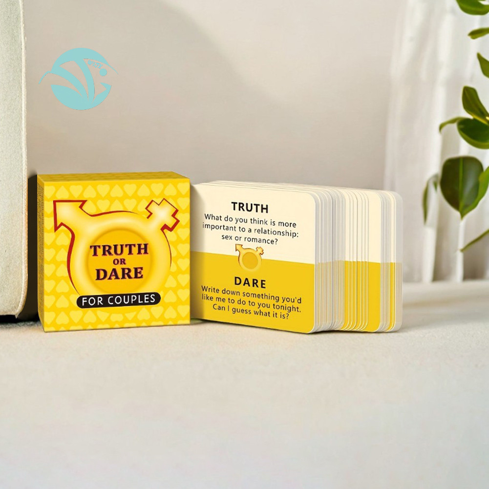 Truth Or Dares Couples Card Game Interesting Interactive Game Cards For ...
