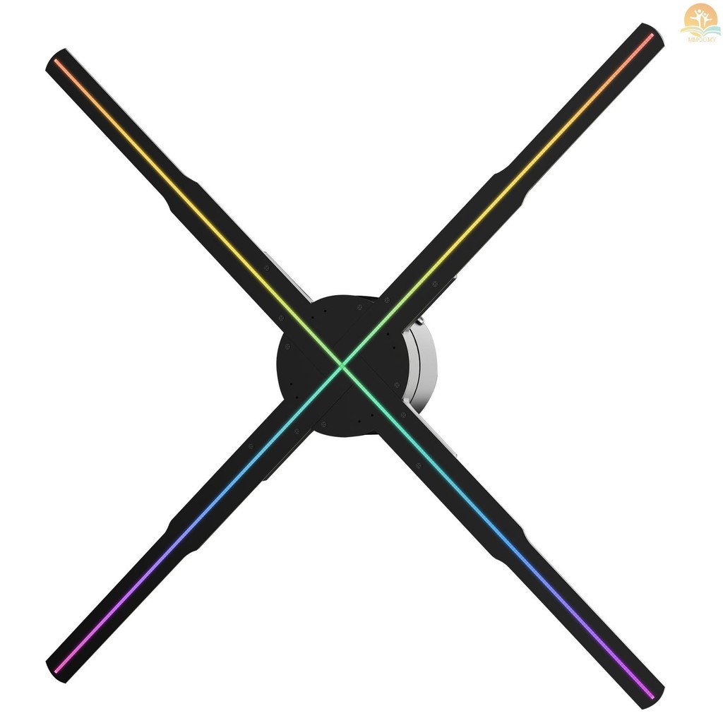 P56 3D Hologram Projector LED Advertising Display Fan 2K HD 3D Naked ...