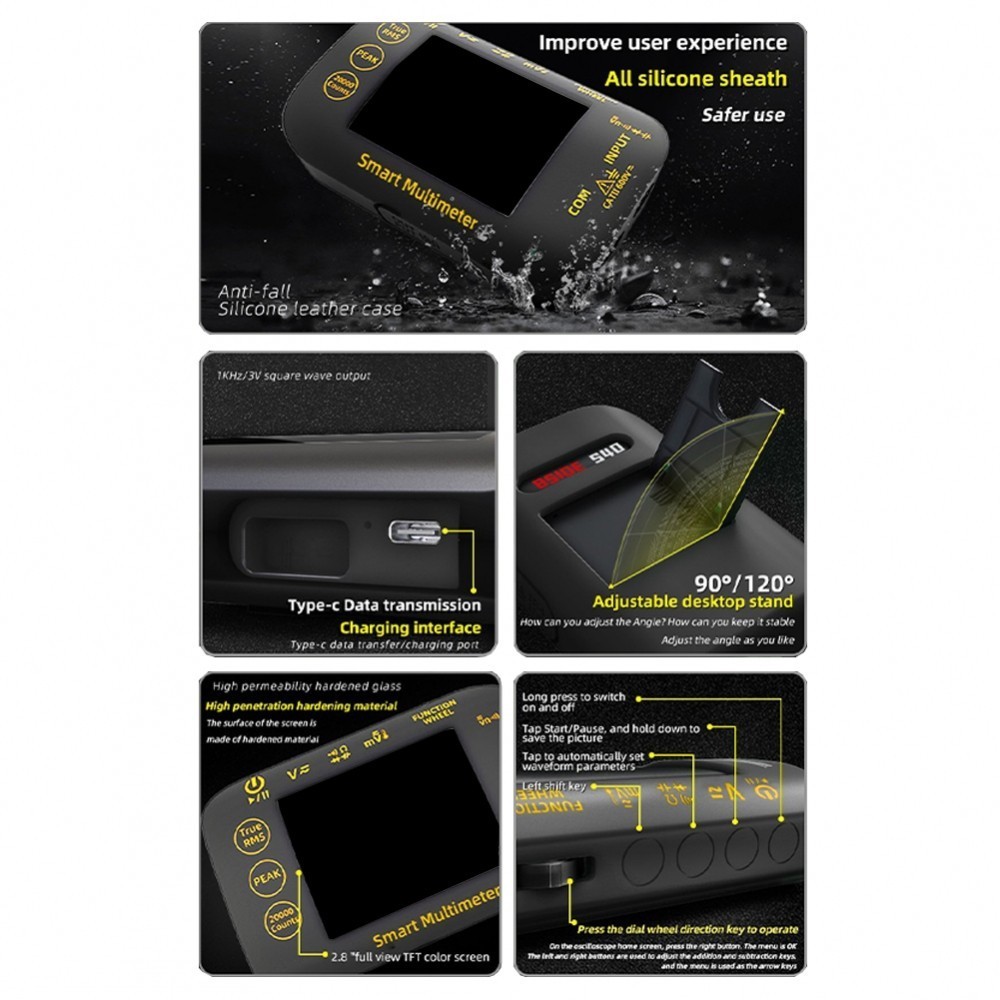 Digital Multimeter with Intuitive Design and Automatic Shutdown ...