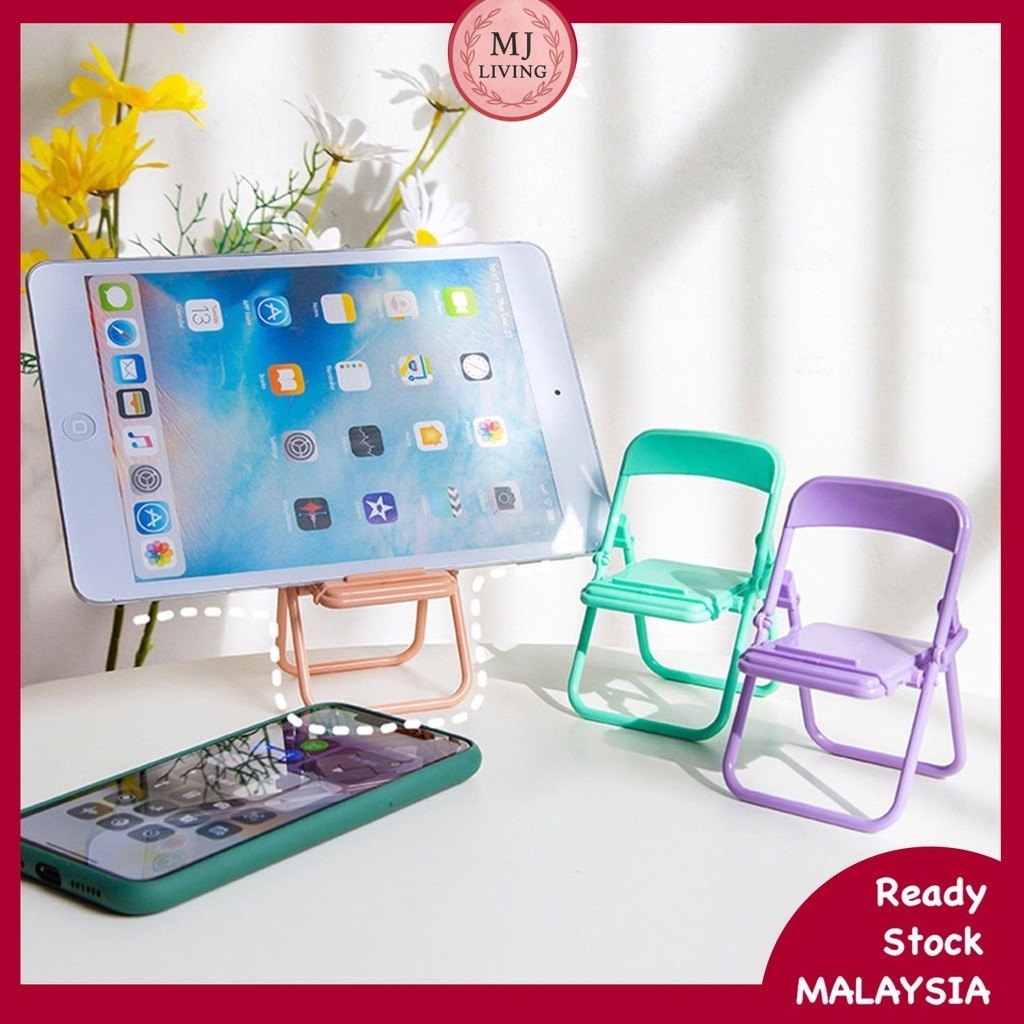 Mini Cute Practical Chair Stylish Mobile Phone Stand Handsfree Candy ...