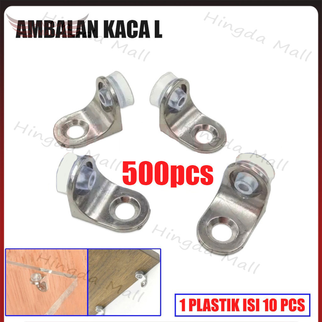 (PACK SET 500 PCS) HUBEN AKP-15 SS STAINLESS - Shelf Support Plate ...