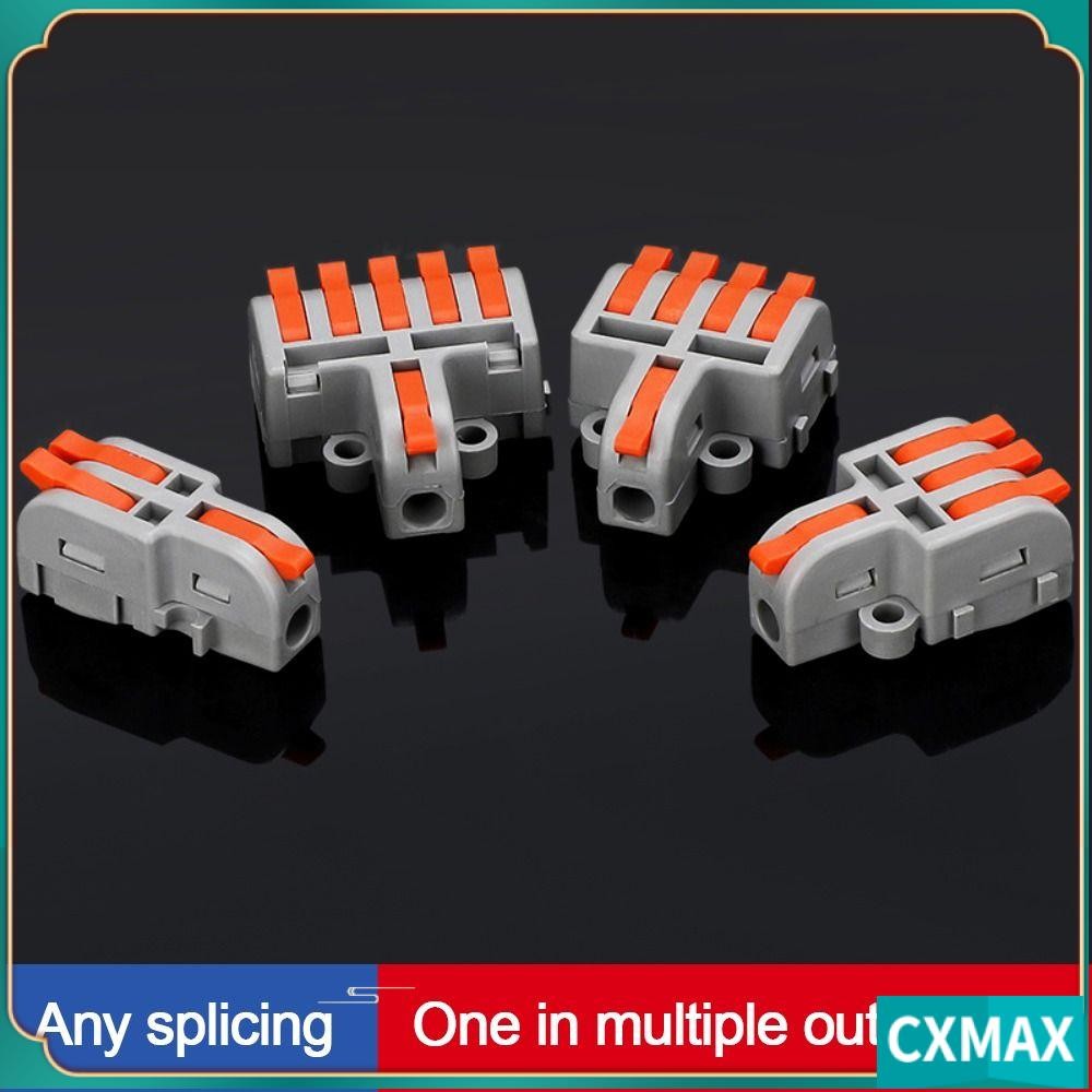 CVMAX Quick Terminal Block, Mini Universal Wire Connector, Quick ...