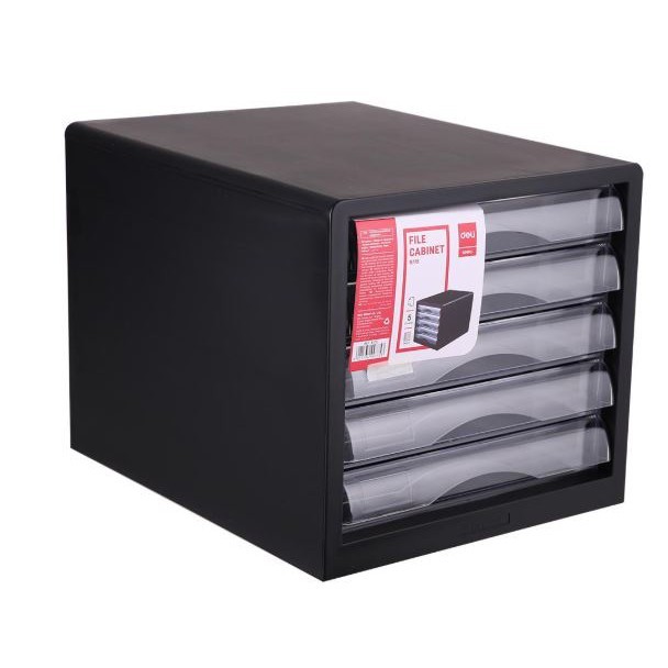 Desktop File Cabinet 5 Drawer #9775 (Available in Black or Grey ...