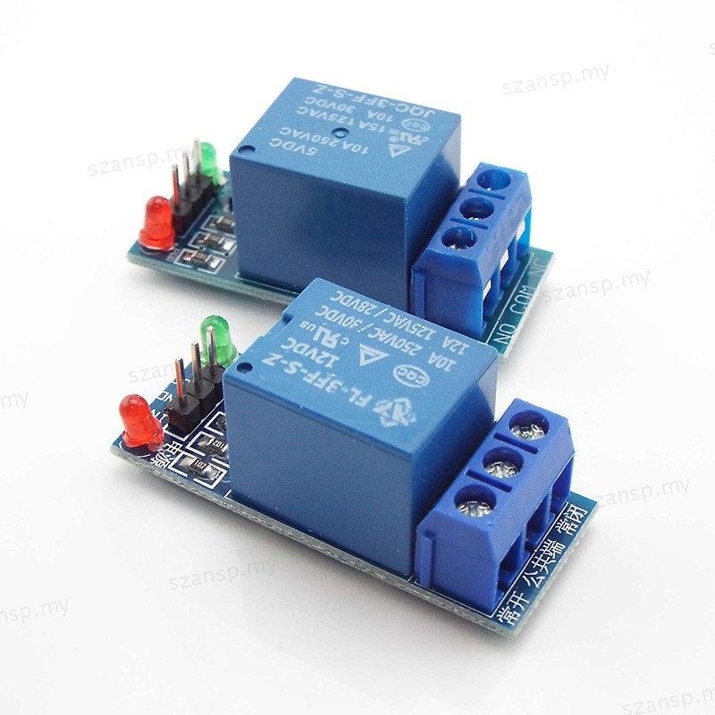 DC 5V 12V Low Level Trigger 1 Channel Relay Module Interface Board ...