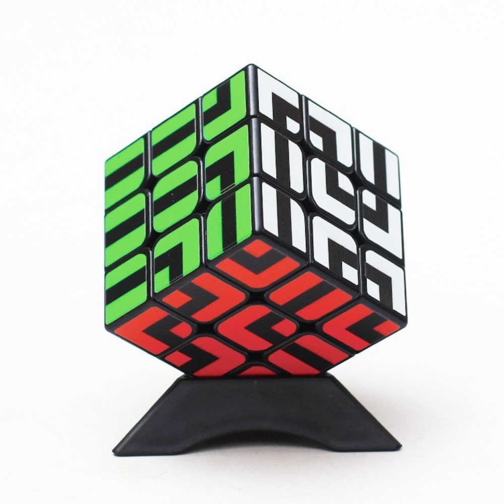 Z-cube Maze 3x3 Speed Cube Stickerless Difficult Magic Cube | Shopee ...