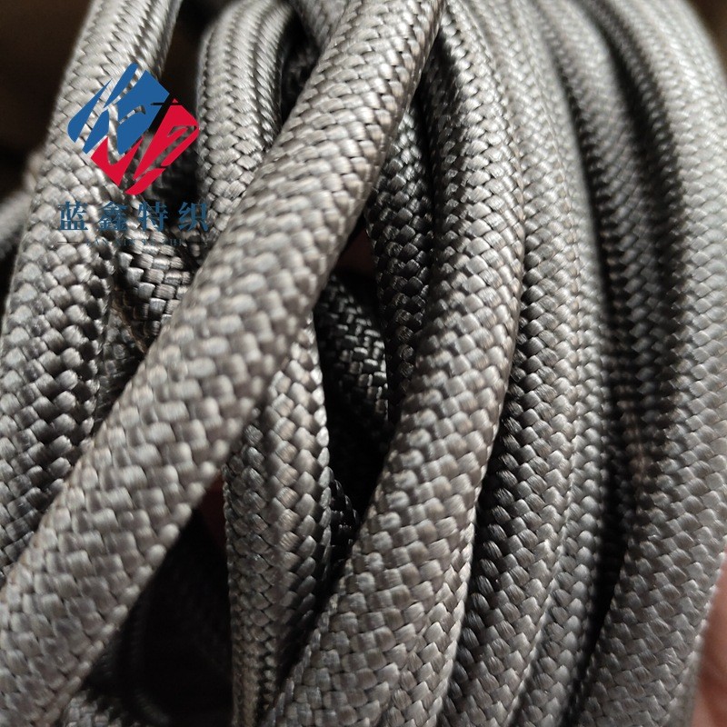 Black Ultra-Polymer Polyvinyl Marine Rescue Fishing Rope Paratrooper ...