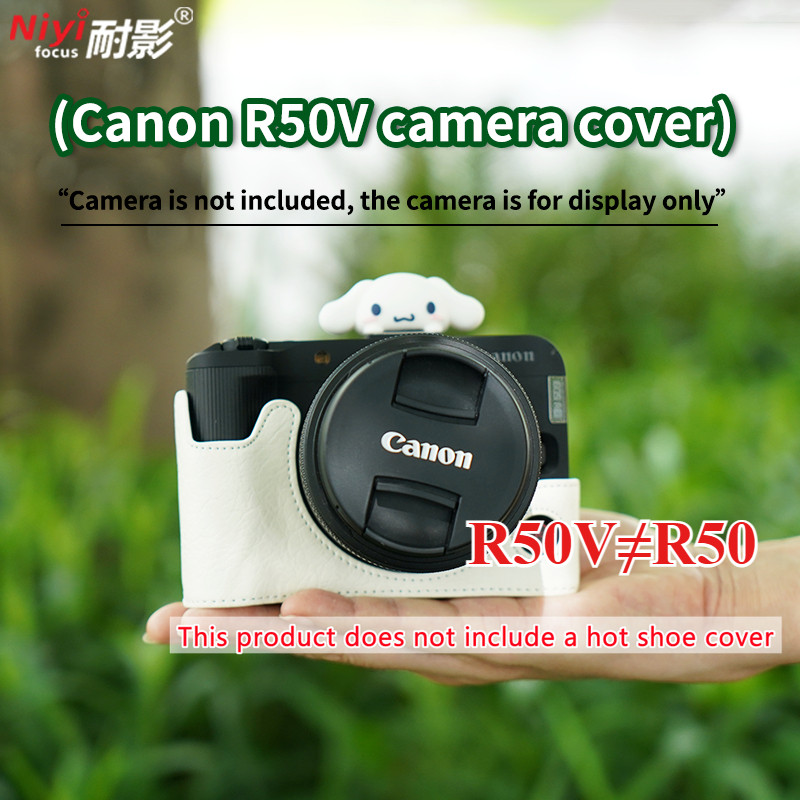 PU Leather Camera Base Case for Canon EOS R50V PU Leather Camera ...