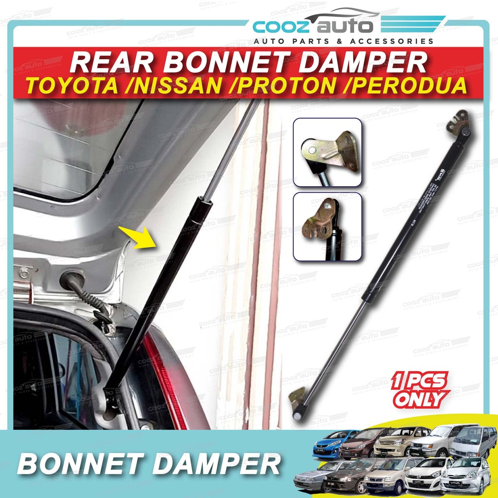 Car Rear Bonnet Damper Hood Absorber Perodua Myvi Kancil Alza Axia ...