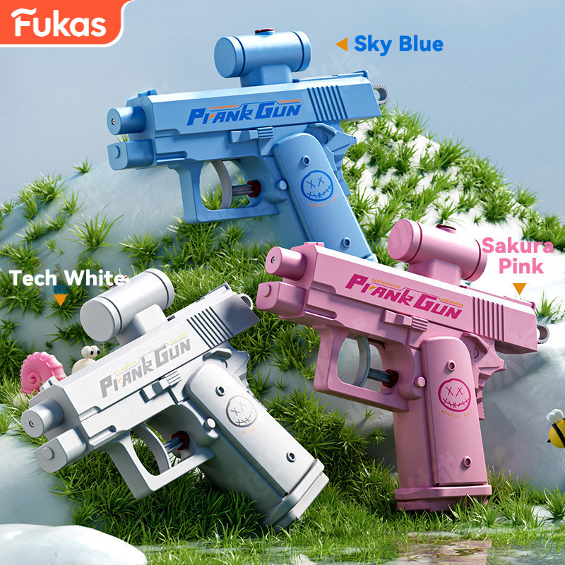 Double-Ended Reverse Flow Prank Water Gun - Creative Two-Way Funny ...